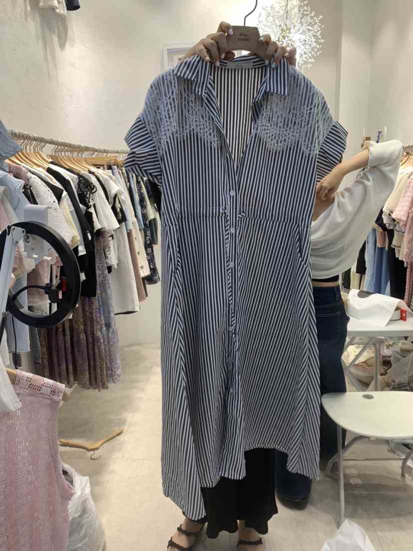 ABLE STUDIO韓國直郵女裝新品熱賣真品休閑24春夏連衣裙CONFETTI連衣裙