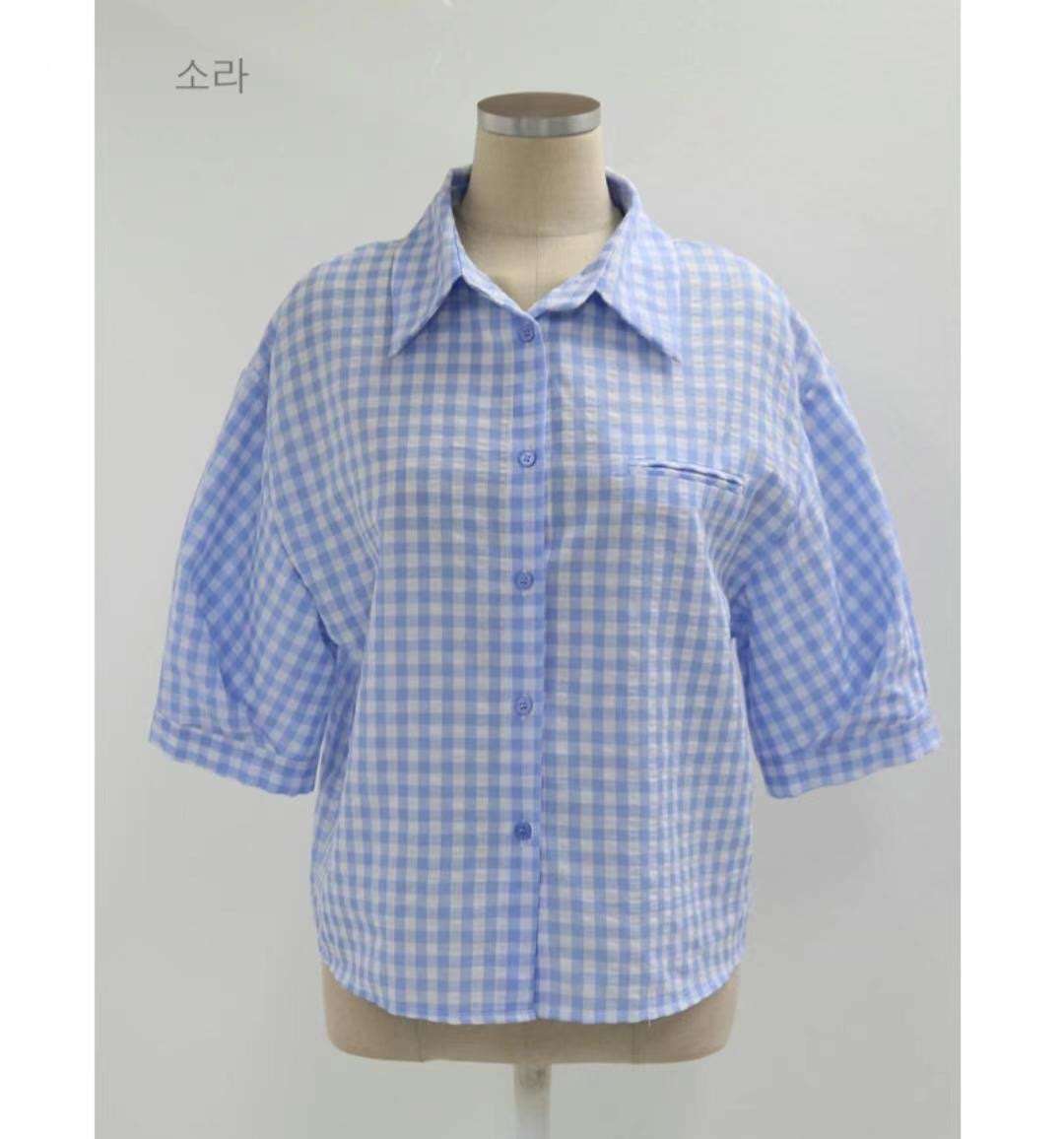 COCOS/ONE TOP韓國直郵東大門實拍女裝新款熱賣襯衫蕾絲衫COCOS/ONE TOP襯衫/蕾絲衫