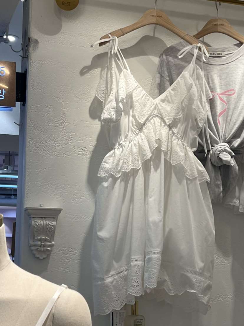 TRES BIEN韓國直郵東大門代購女裝新品時尚真品熱賣連衣裙TRES BIEN連衣裙