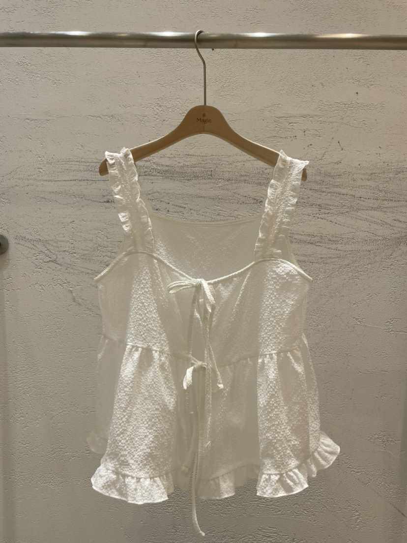 Magie韓國直郵東大門實拍女士新款職業休閑時尚真品吊帶背心VI A吊帶/背心
