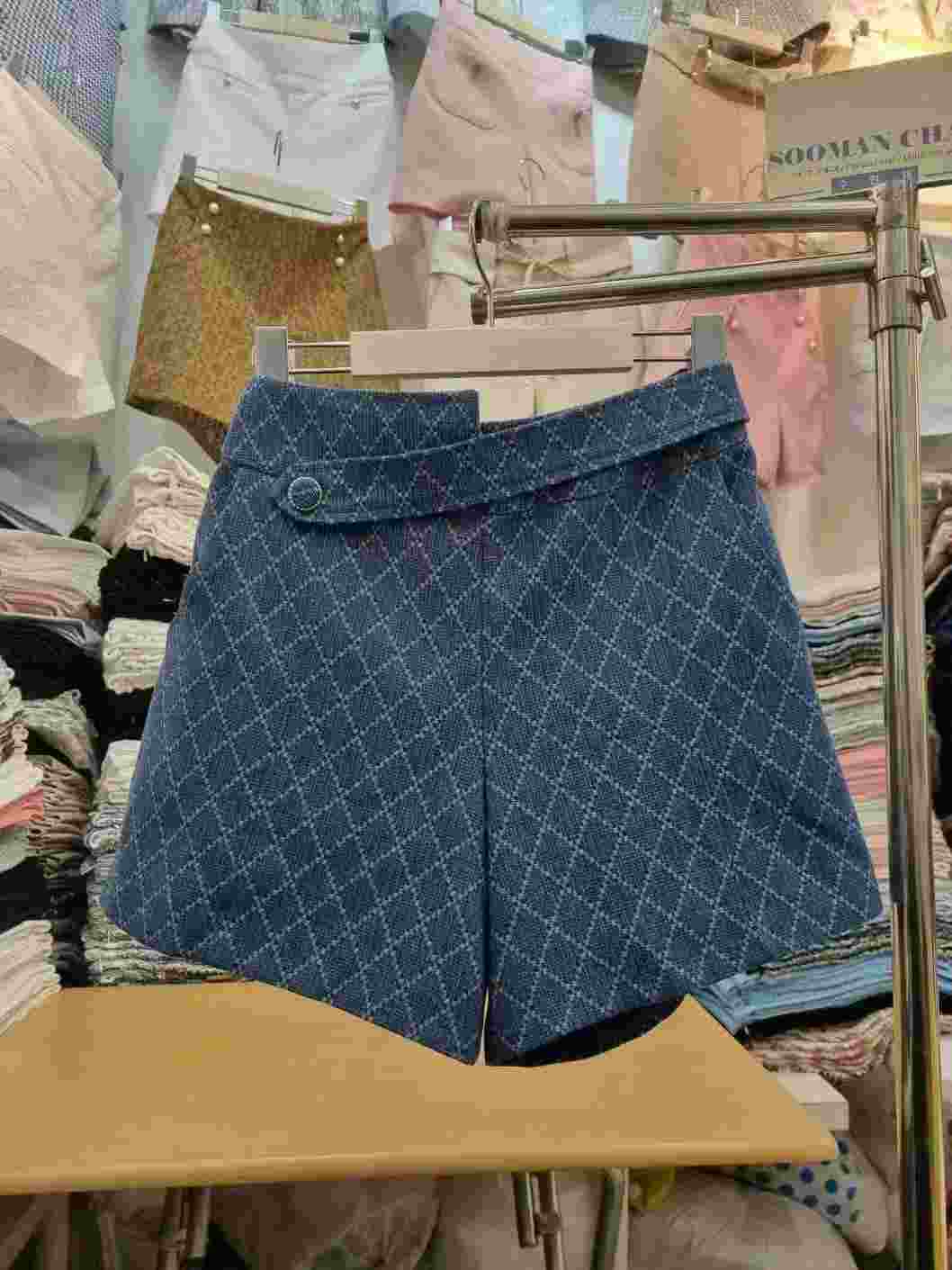 SOOMANCHAE-수만채-T韓國直郵女裝新品職業人氣休閑24春夏短褲SOOMANCHAE短褲