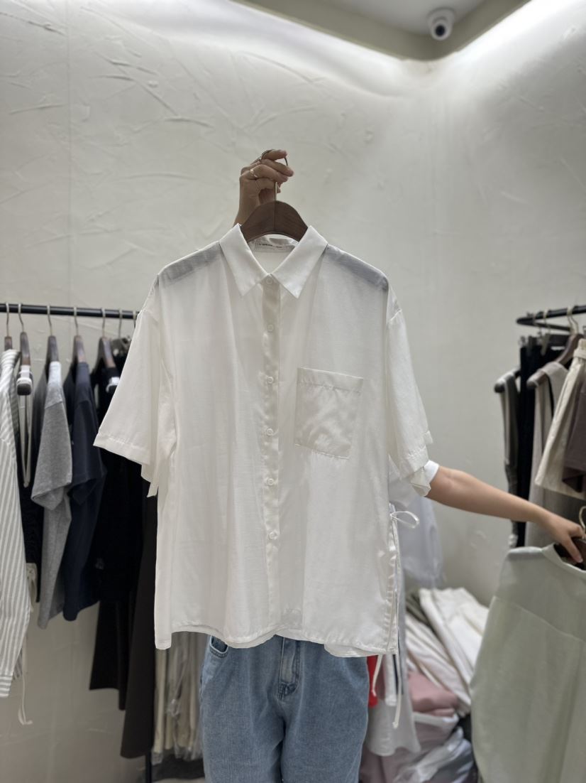 Lottimo韓國直郵女裝新品時尚真品人氣休閑24春夏襯衫蕾絲衫LOTTIMO襯衫/蕾絲衫