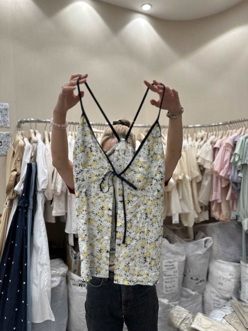 LiLi/Aile韓國直郵女裝新品24春夏職業熱賣人氣吊帶背心Lai吊帶/背心