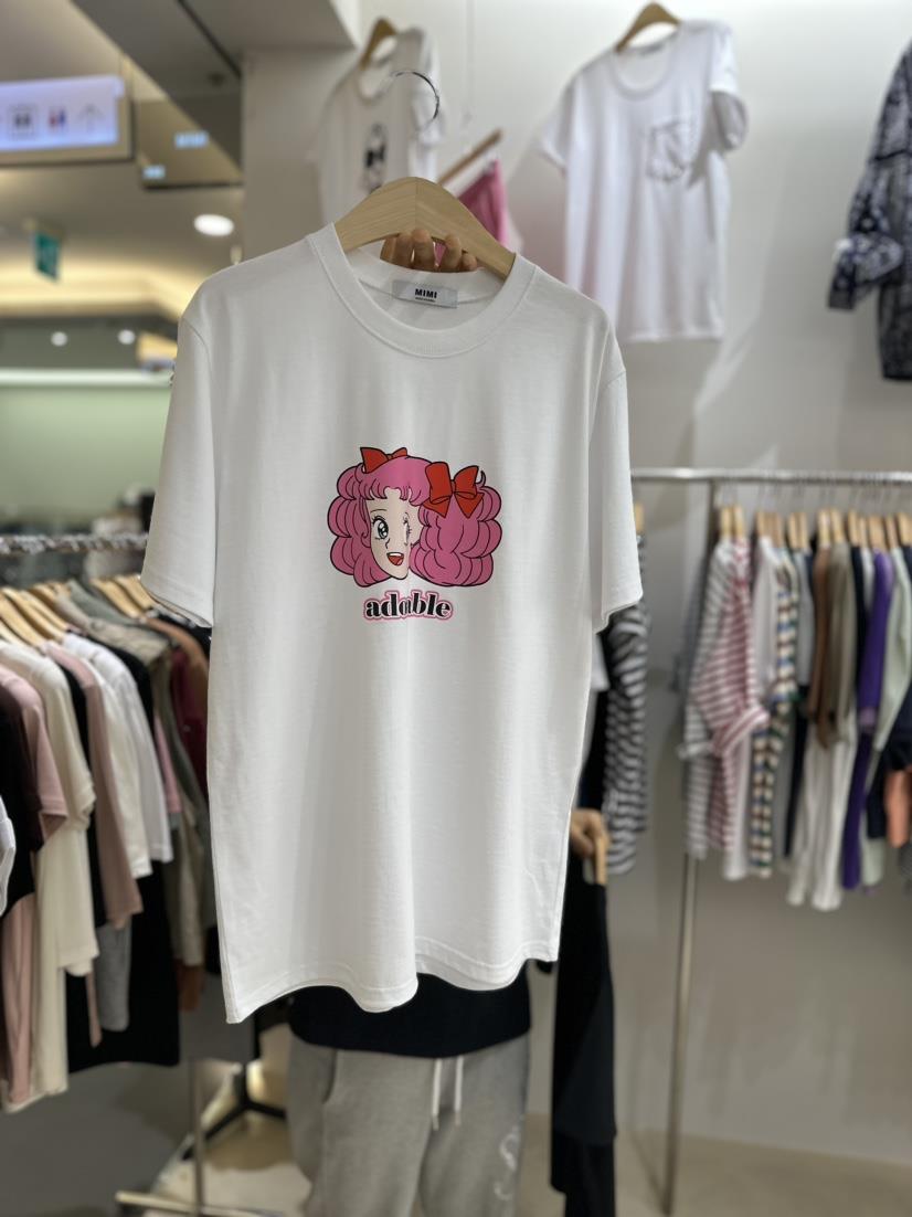 MIMI韓國直郵女裝新款職業真品熱賣休閑人氣推薦時尚24春夏T恤101SHOWROOM/AYCET恤