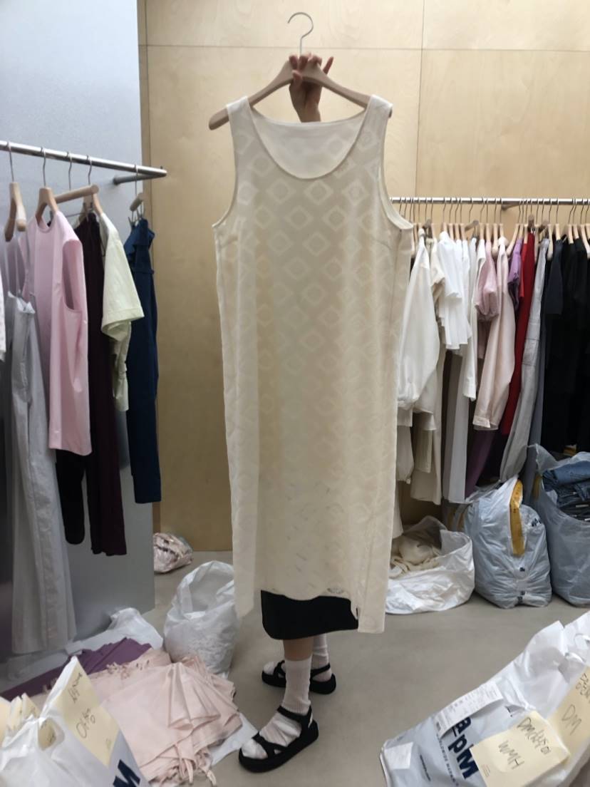 BASKET韓國直郵東大門實拍女裝新款24春夏時尚真品連衣裙BASKET連衣裙