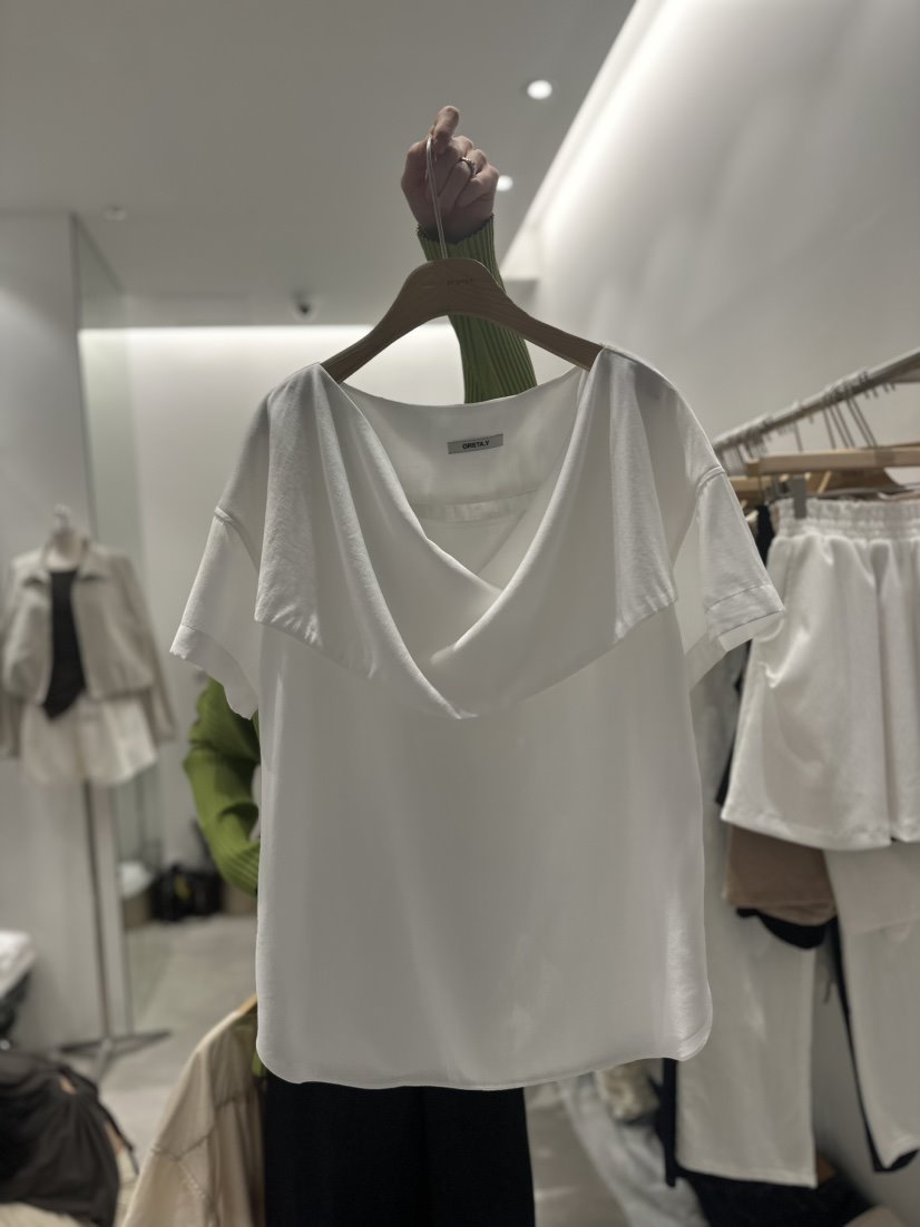 GRETA.Y韓國直郵東大門代購女裝新款24春夏熱賣襯衫蕾絲衫GRETA.Y襯衫/蕾絲衫