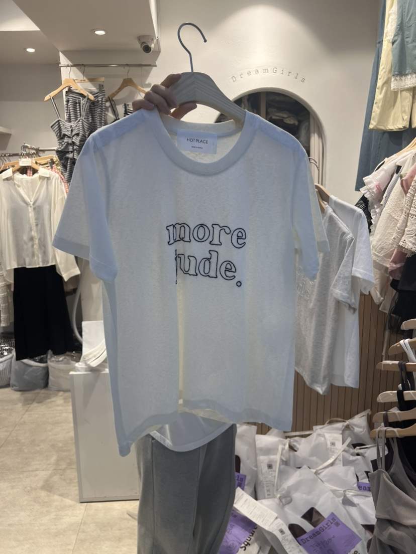 HOT PLACE/DREAM GIRIS韓國直郵東大門實拍女裝新款真品T恤空T恤