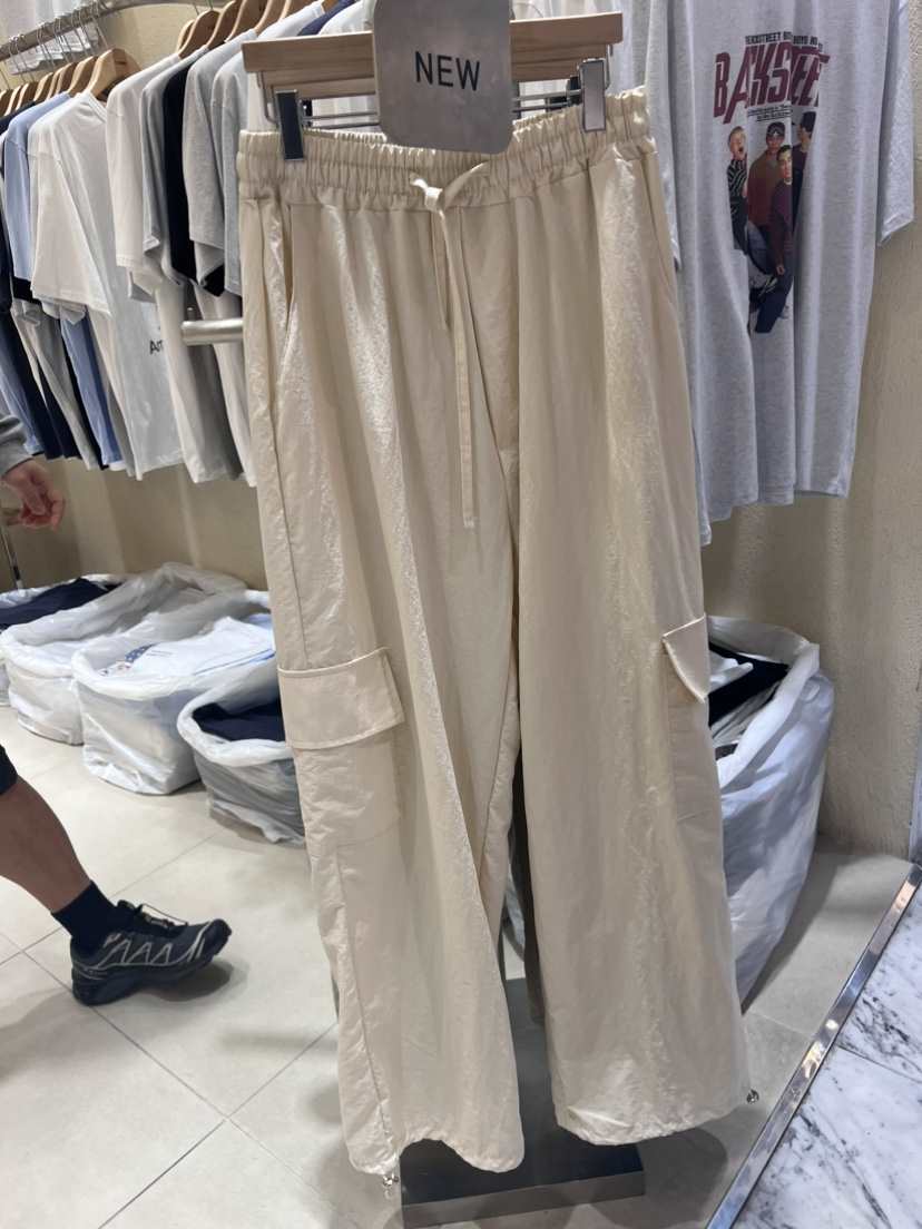 LOBBY-男裝韓國直郵東大門實拍女裝新品人氣職業休閑褲口袋LOBBY-男裝休閑褲