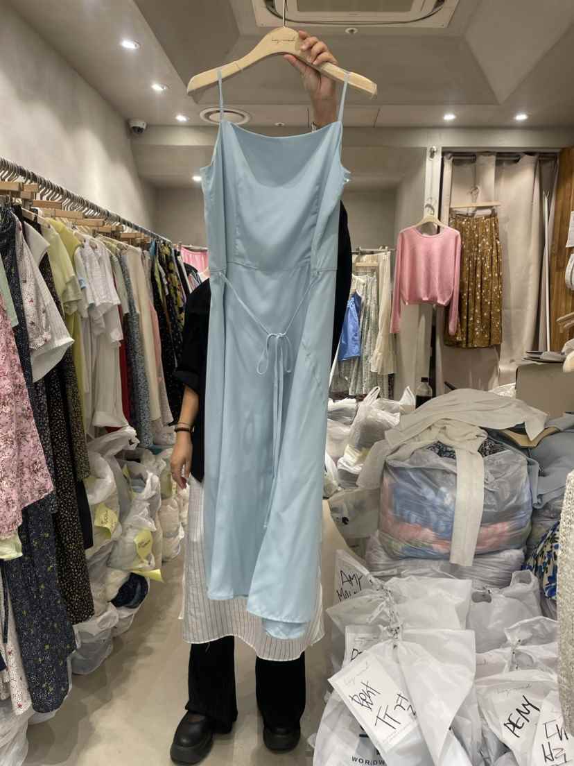 LOGROAD韓國直郵東大門代購女裝新品休閑真品人氣熱賣連衣裙LOG ROAD連衣裙