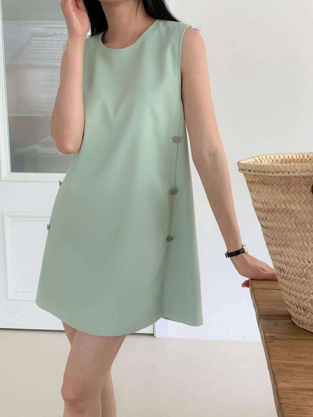 CIRCLE-써클-T直郵韓國代購女裝新品熱賣24春夏時尚連衣裙CIRCLE連衣裙