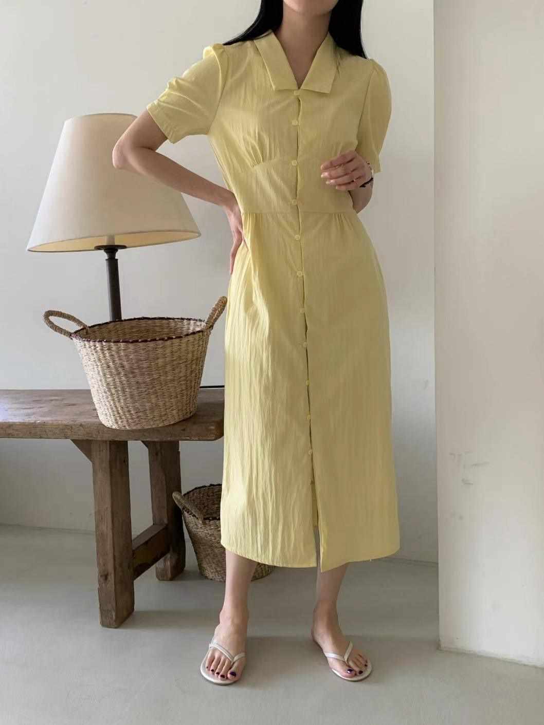 CIRCLE-써클-T韓國直郵女裝新款熱賣時尚職業人氣真品連衣裙CIRCLE連衣裙