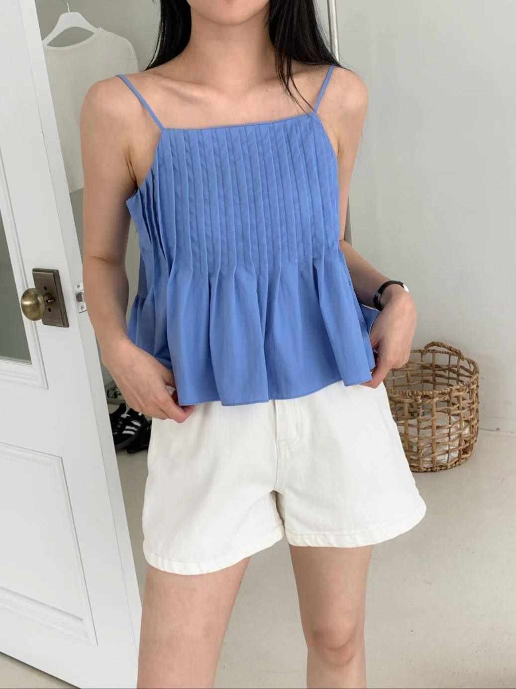 CIRCLE-써클-T韓國直郵女裝新品熱賣職業推薦24春夏吊帶背心CIRCLE吊帶/背心