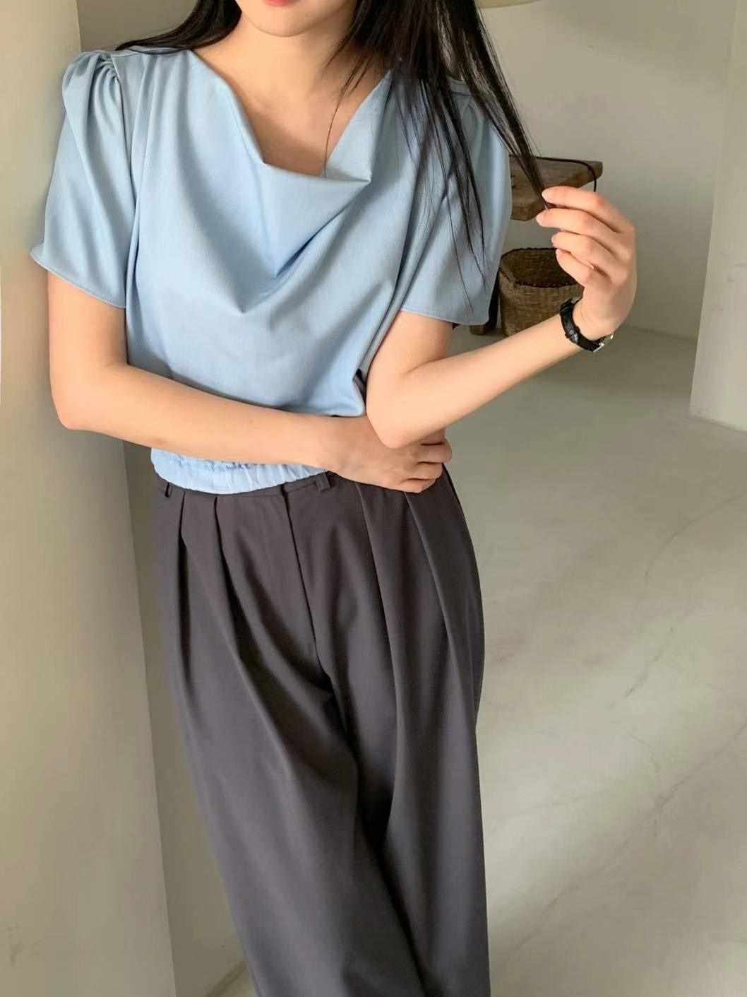 CIRCLE-써클-T韓國直郵東大門代購女裝新品人氣襯衫蕾絲衫CIRCLE襯衫/蕾絲衫