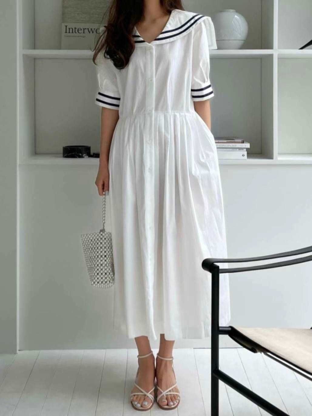 DDUIRYUN韓國直郵女裝新款休閑真品人氣推薦熱賣職業連衣裙DDUIRYUN連衣裙