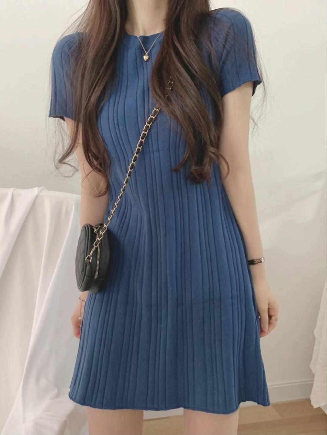 DDUIRYUN韓國直郵東大門代購女裝新款推薦人氣時尚24春夏連衣裙DDUIRYUN連衣裙