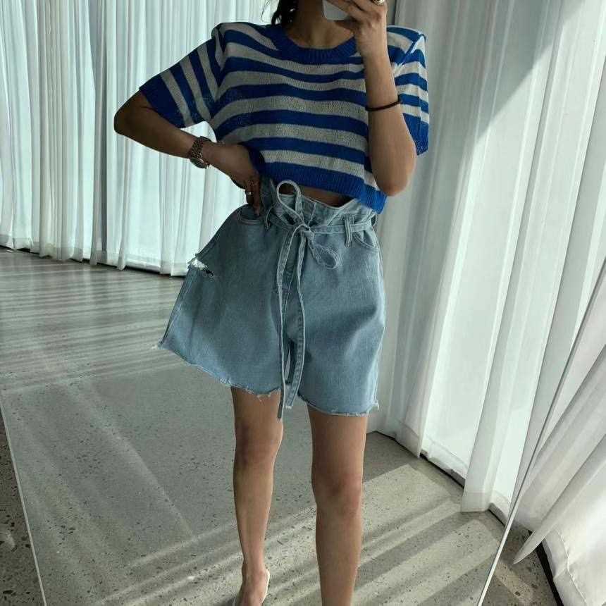 DDUIRYUN韓國直郵女裝新品熱賣休閑人氣24春夏推薦時尚短褲DDUIRYUN短褲