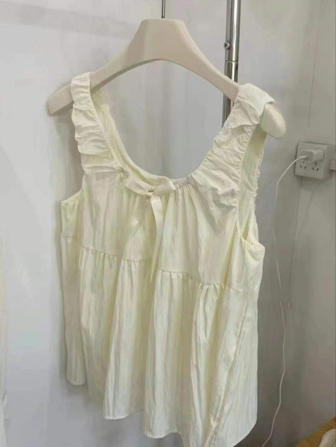 DDUIRYUN韓國直郵東大門代購女裝新品時尚職業24春夏吊帶背心DDUIRYUN吊帶/背心