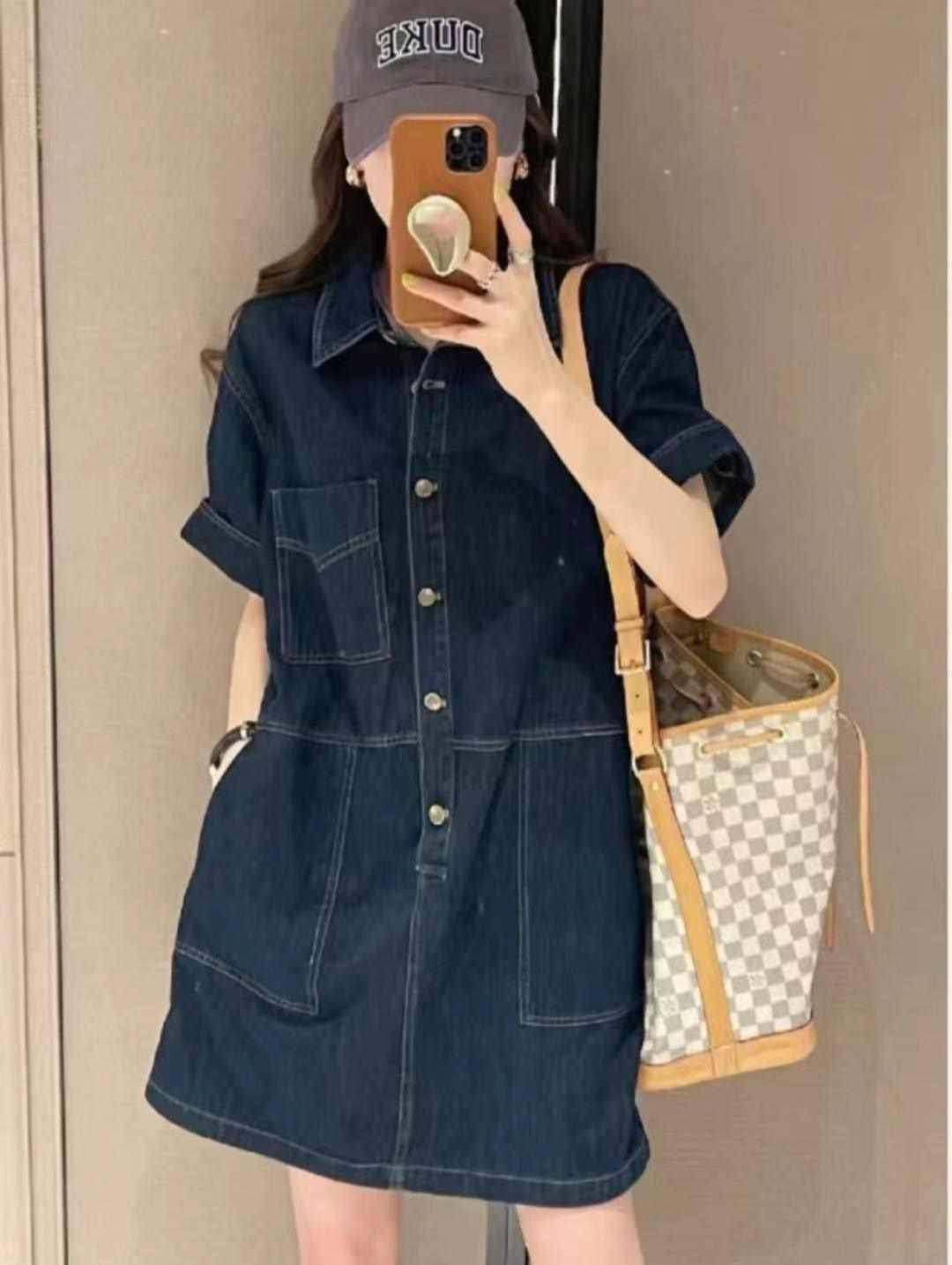 DDUIRYUN韓國直郵東大門代購女裝新款24春夏真品推薦連衣裙DDUIRYUN連衣裙