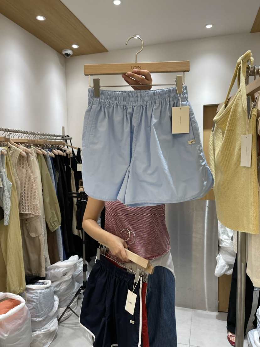 LOFN韓國直郵東大門實拍女裝新款真品人氣熱賣休閑時尚短褲CURVY短褲