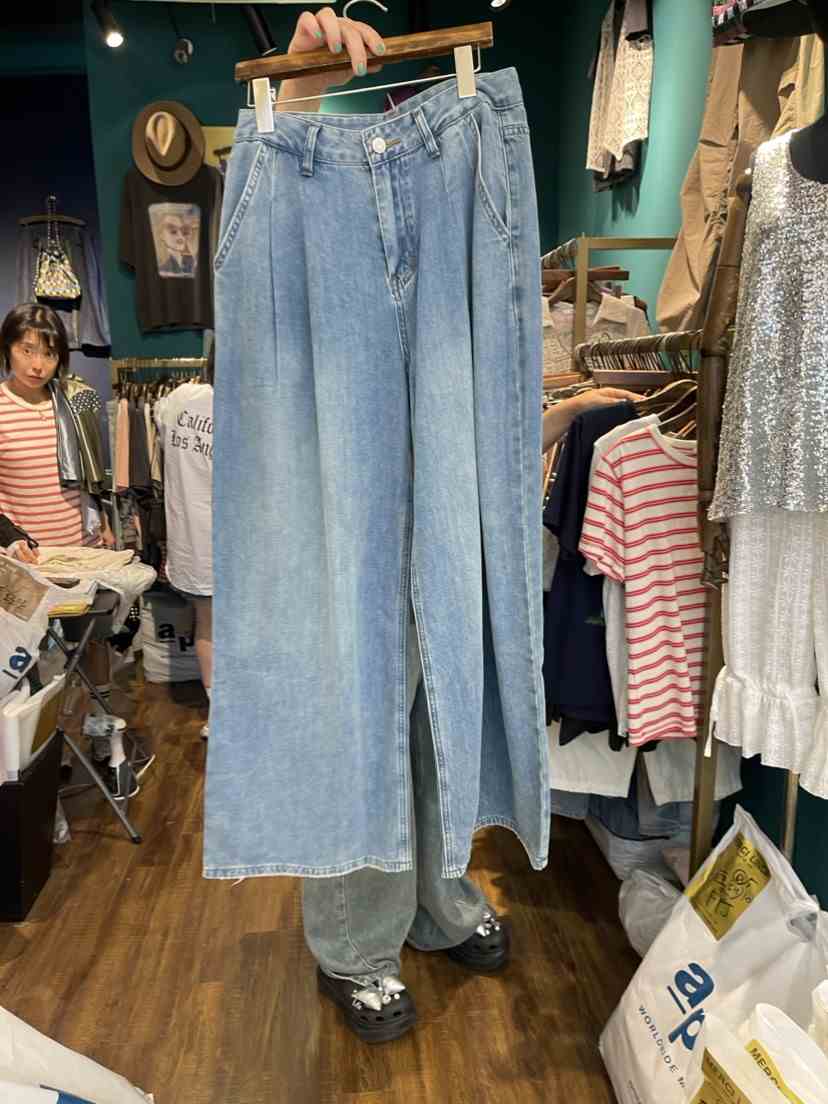 MERCI LINDA韓國直郵東大門代購女裝新品職業真品推薦牛仔褲MERCI LINDA牛仔褲
