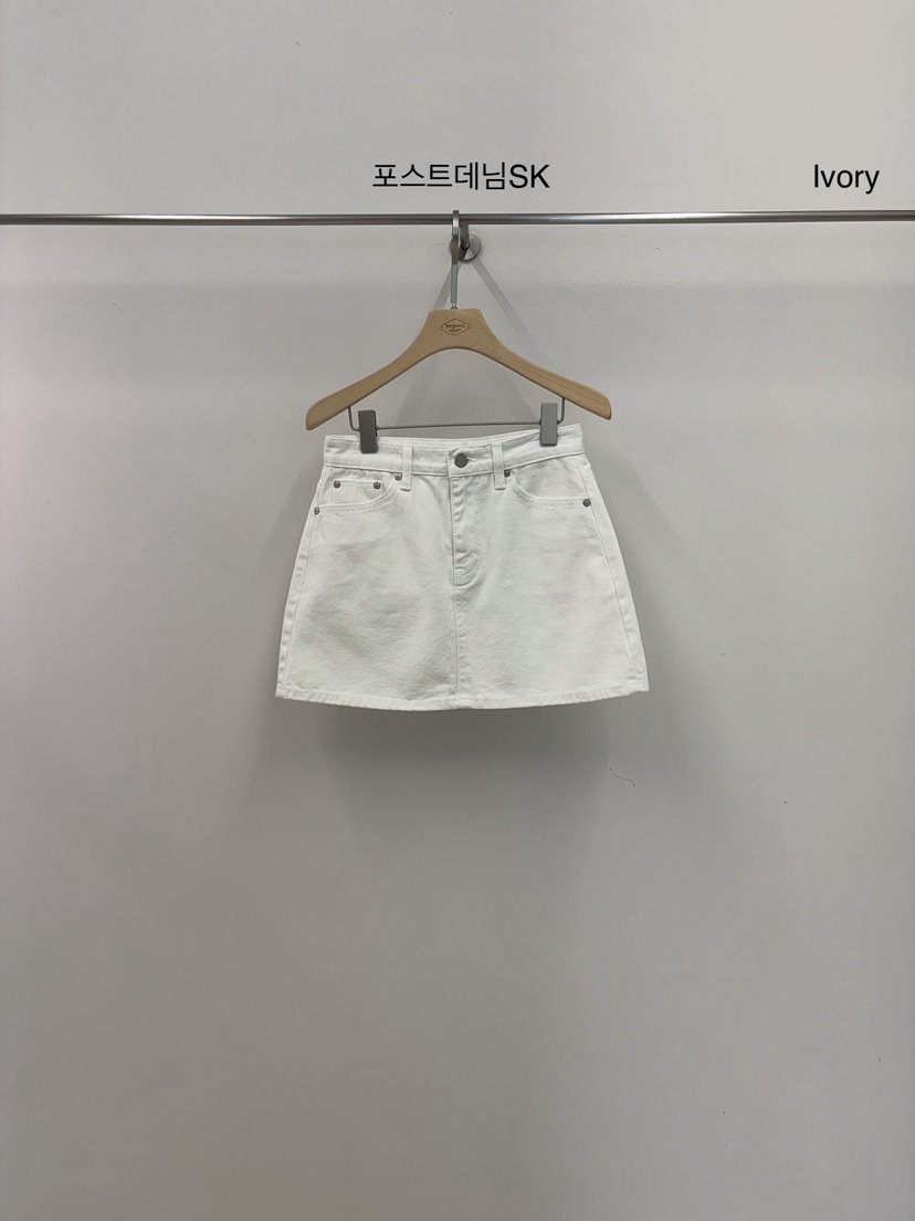 VERGAMOT韓國直郵東大門代購女裝新品時尚人氣真品短裙牛仔布VERGAMOT短裙