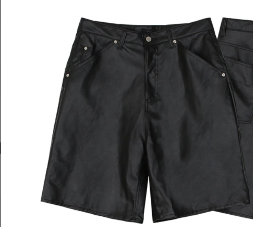 ROA-男裝直郵韓國代購女裝新品真品熱賣時尚推薦人氣短褲皮革ROA短褲