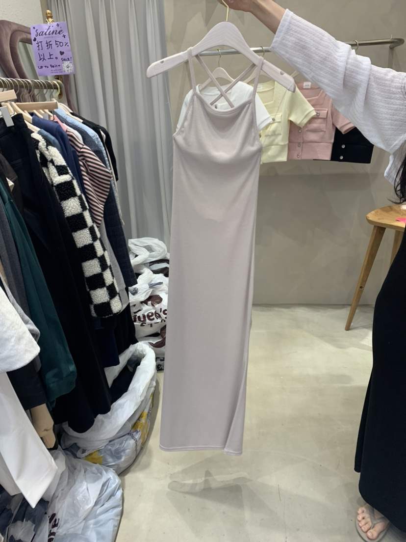 Satine/REWOO韓國直郵東大門實拍女裝新款職業真品24春夏連衣裙Satine/REWOO連衣裙