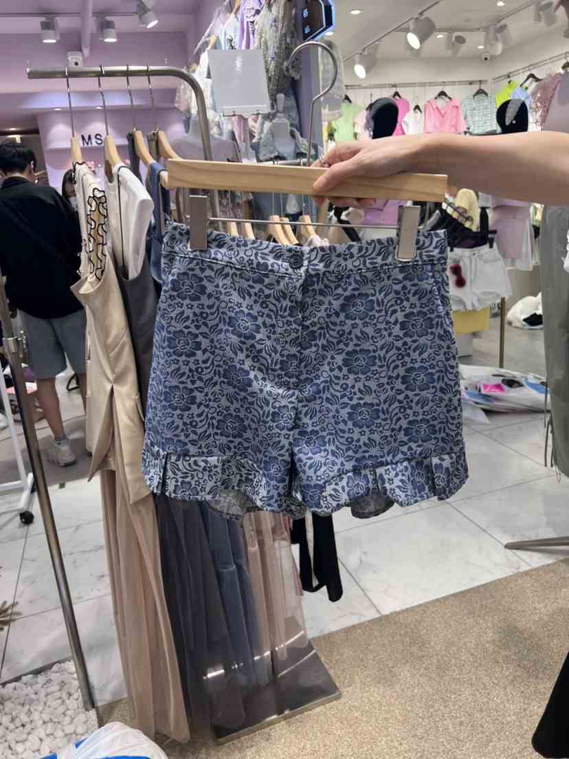 VIRUS韓國直郵女裝新品人氣真品職業推薦24春夏熱賣休閑短褲VIRUS短褲