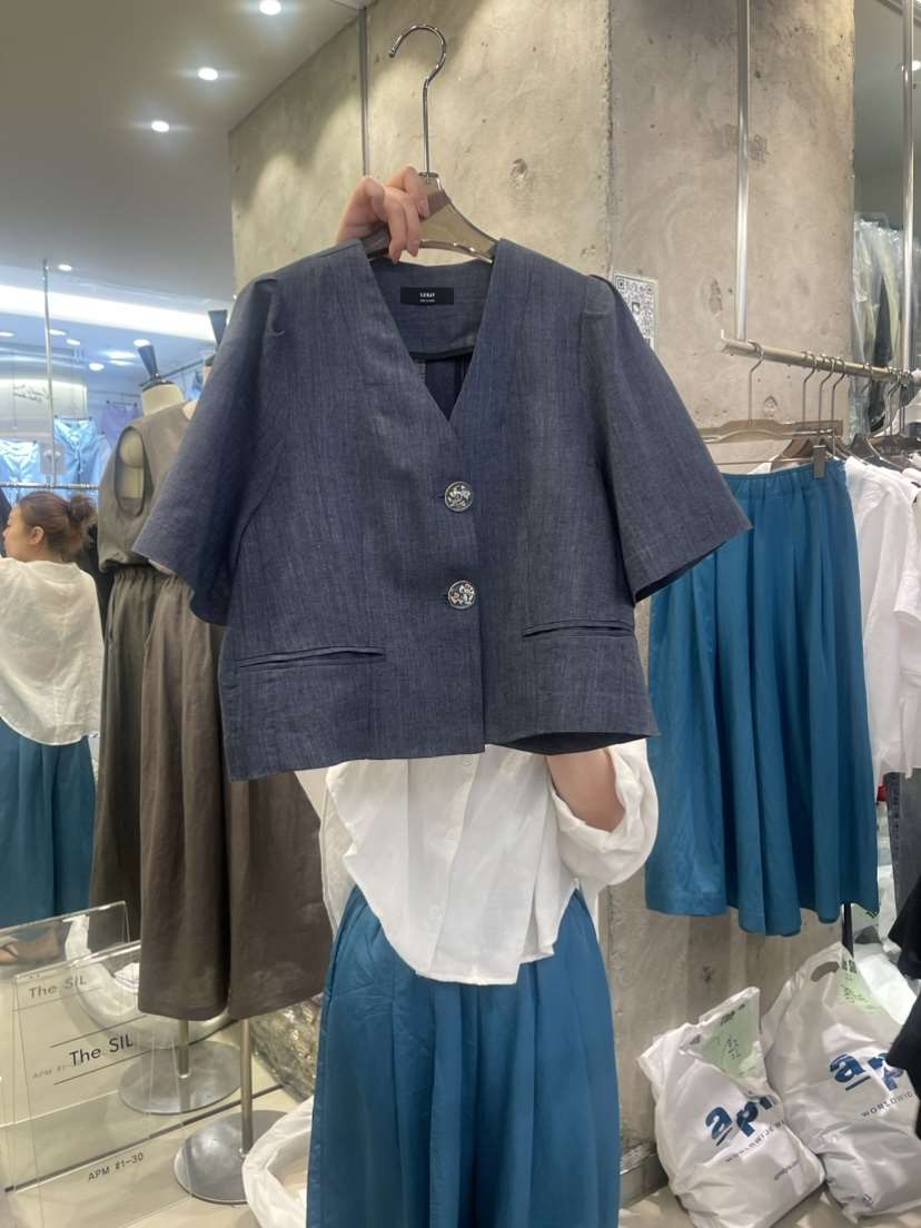 THE SIL韓國直郵東大門代購女裝新款推薦職業時尚人氣夾克THE SIL/1 2ILLY夾克