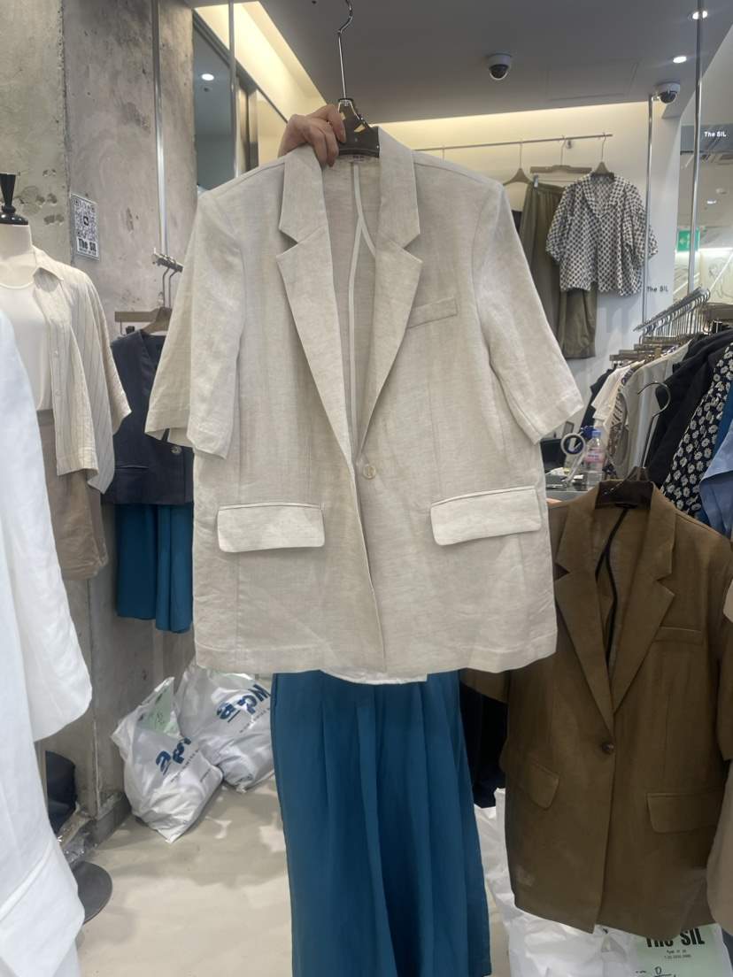 THE SIL韓國直郵東大門實拍女裝新品時尚人氣24春夏夾克THE SIL/1 2ILLY夾克