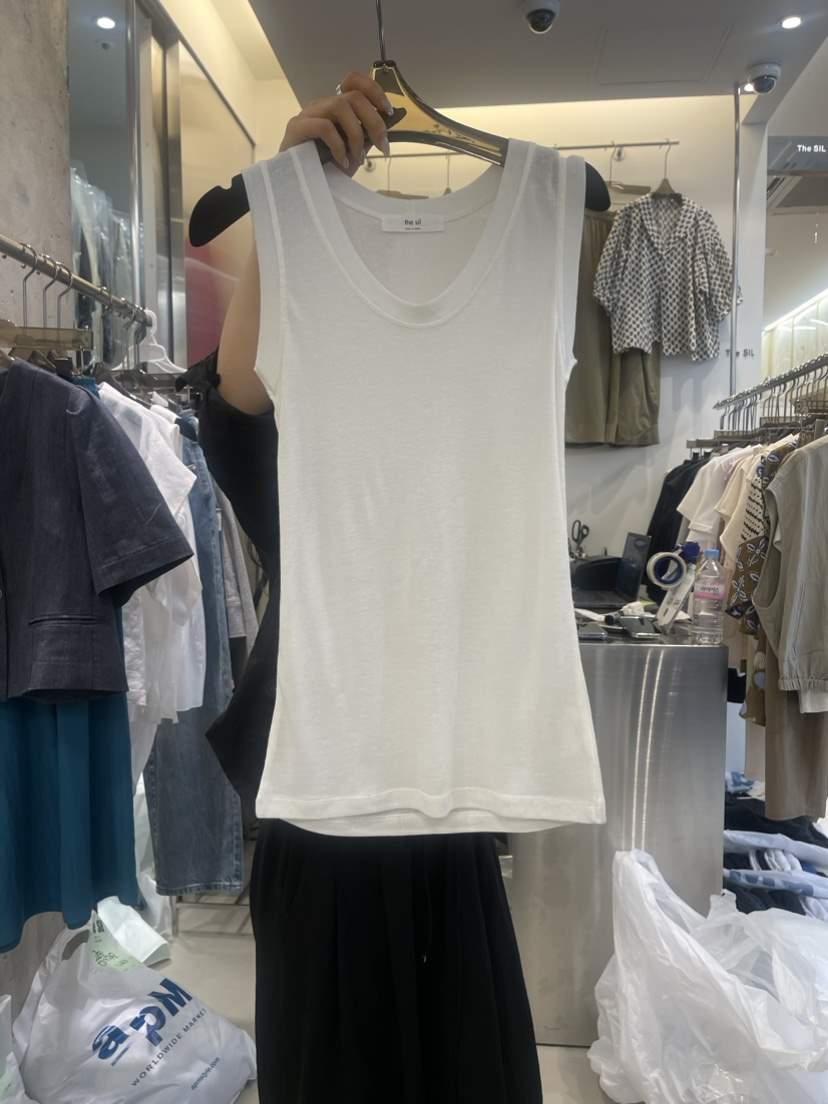 THE SIL韓國直郵女裝新款真品人氣熱賣推薦休閑24春夏吊帶背心THE SIL/1 2ILLY吊帶/背心