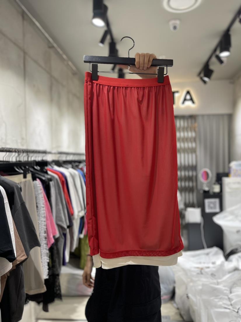 VANTA韓國直郵女裝新品24春夏熱賣真品休閑推薦人氣時尚長裙VANTA長裙