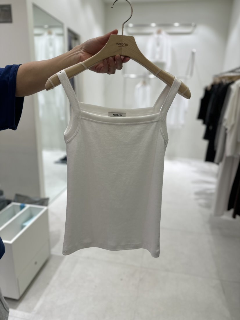 ws@rm/WA SHING ROOM直郵韓國代購女裝新款職業吊帶背心ARTISANAL吊帶/背心
