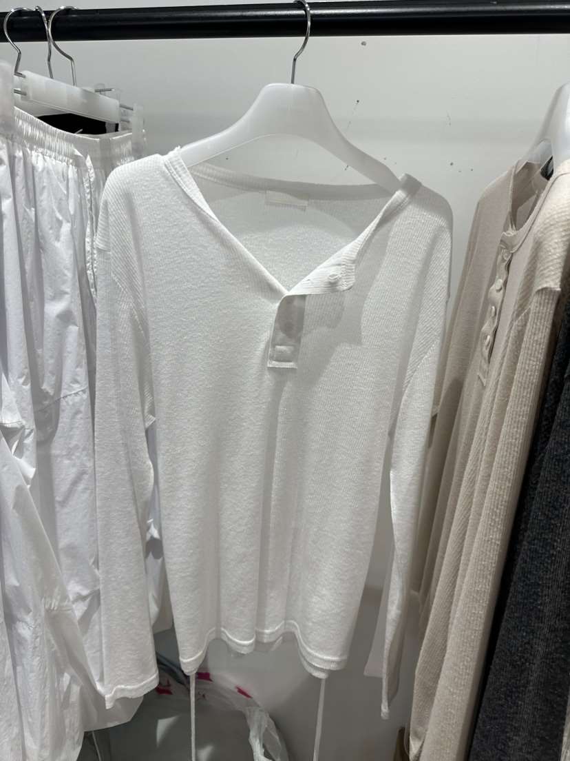 WE ARE/WELOVER韓國直郵東大門代購女裝新款職業推薦長袖T恤SHOP_WE ARE長袖T恤