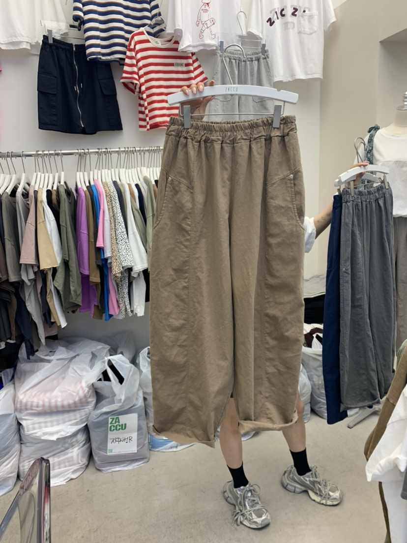 ZACCU韓國直郵東大門代購女裝新品熱賣職業休閑推薦時尚休閑褲ZACCU休閑褲