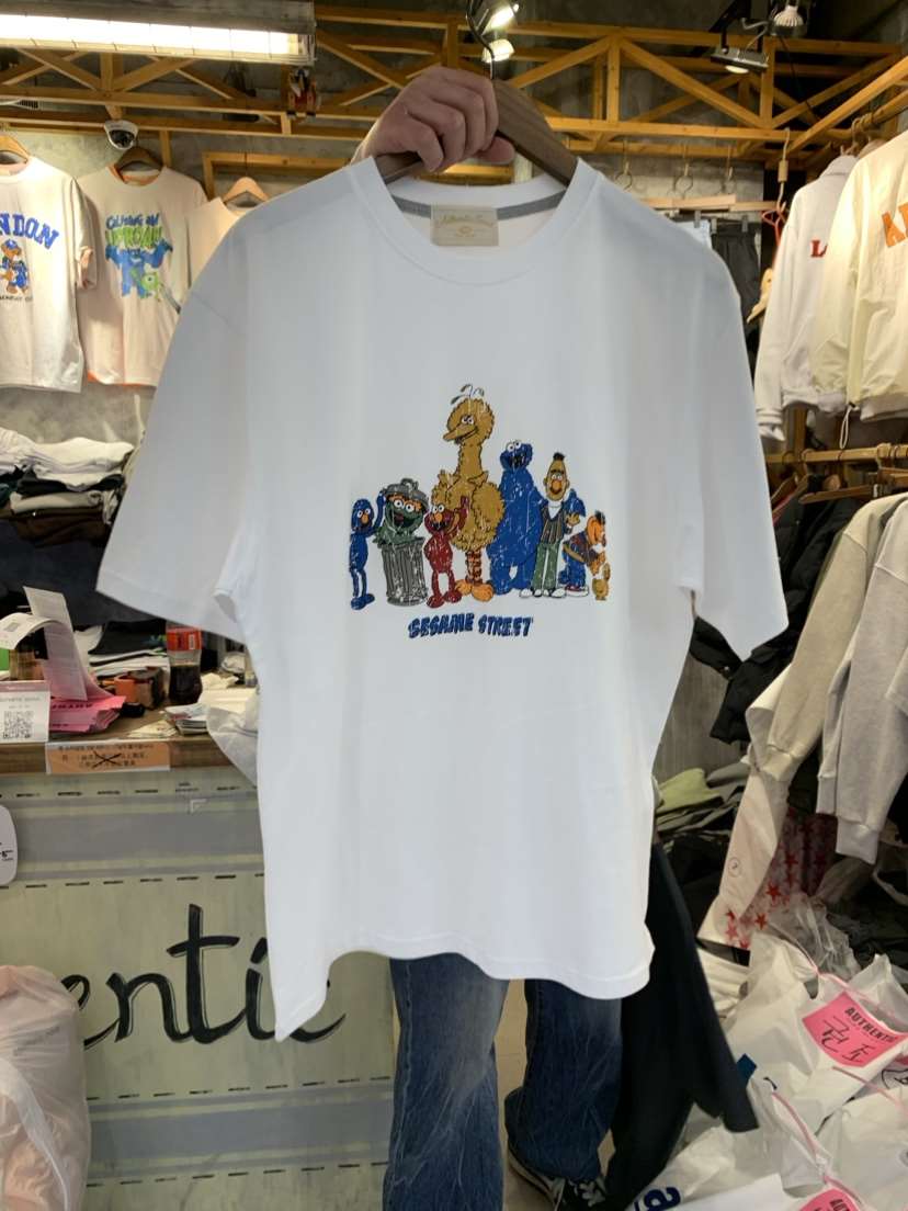 AUTHENTIC-男裝韓國直郵女裝新品推薦職業時尚休閑人氣T恤AUTHENTIC-男裝T恤