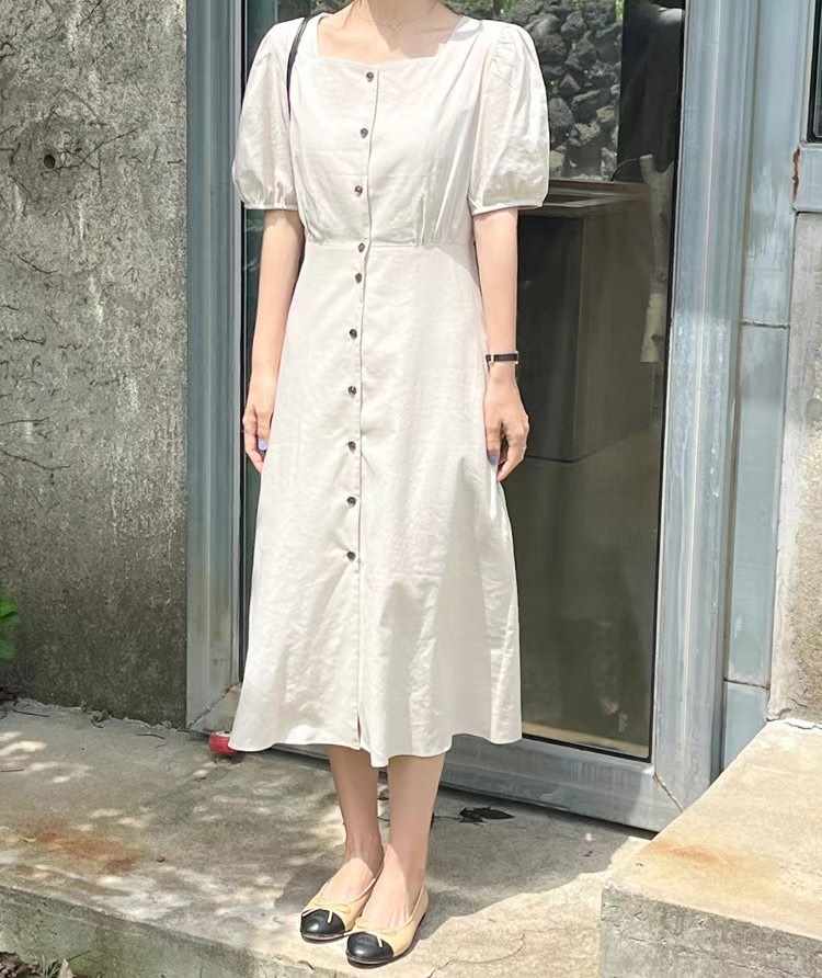 GINA G.N直郵韓國代購女裝新款人氣時尚熱賣職業24春夏連衣裙GINA G.N連衣裙