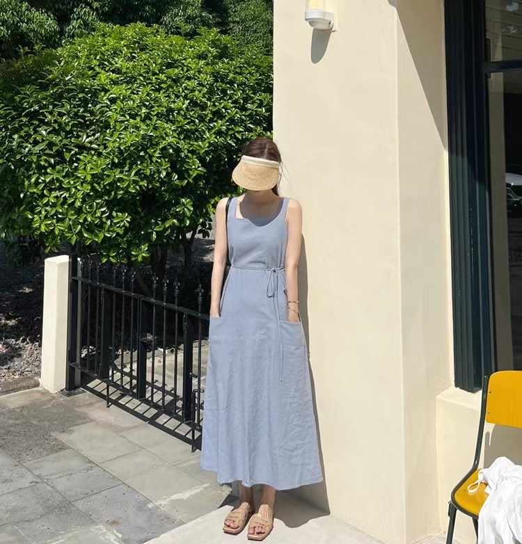 GINA G.N韓國直郵女裝新品24春夏熱賣推薦時尚真品連衣裙GINA G.N連衣裙