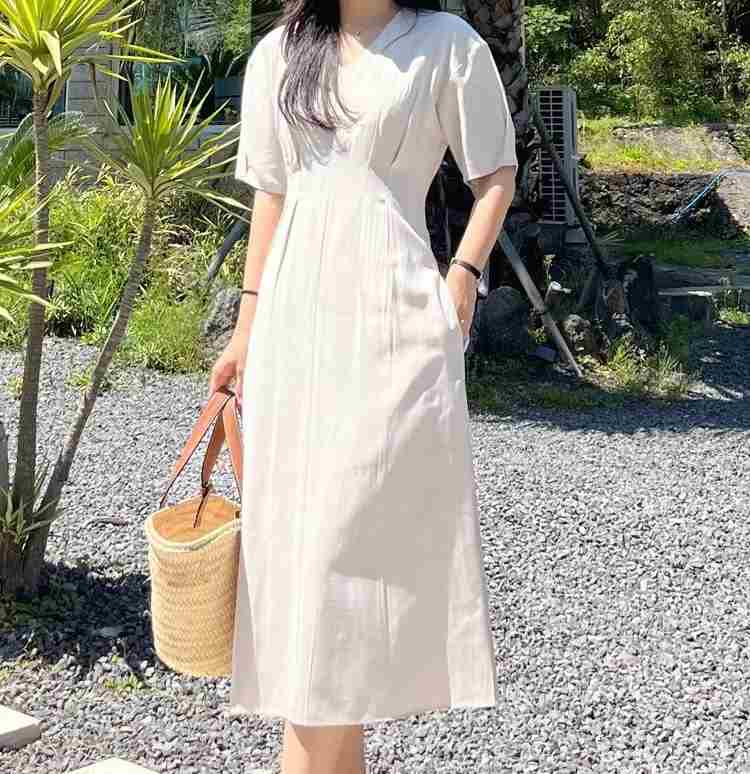 GINA G.N韓國直郵東大門實拍女裝新品24春夏熱賣連衣裙GINA G.N連衣裙