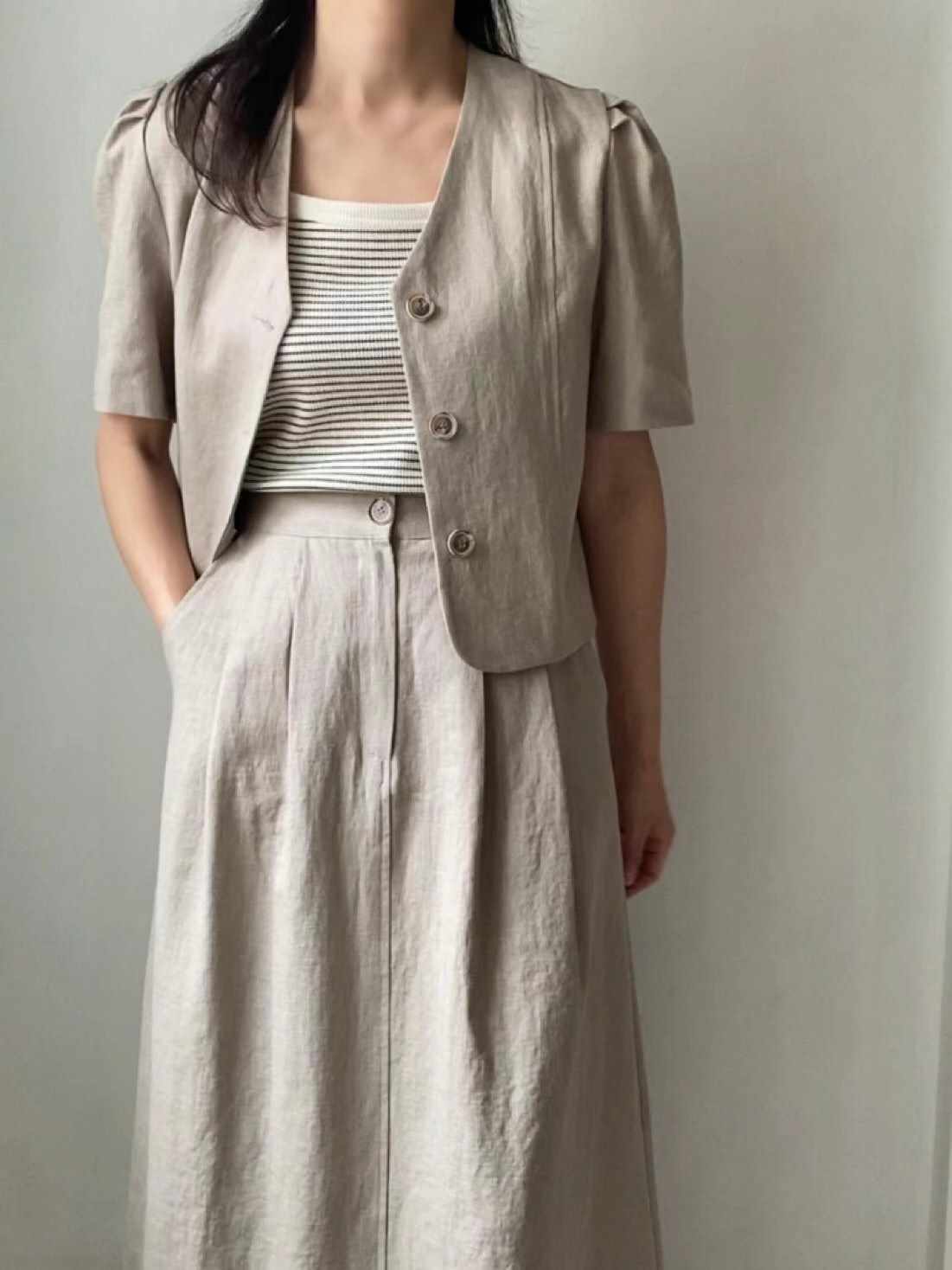 GINA G.N韓國直郵女裝新品時尚真品熱賣人氣推薦24春夏夾克GINA G.N夾克