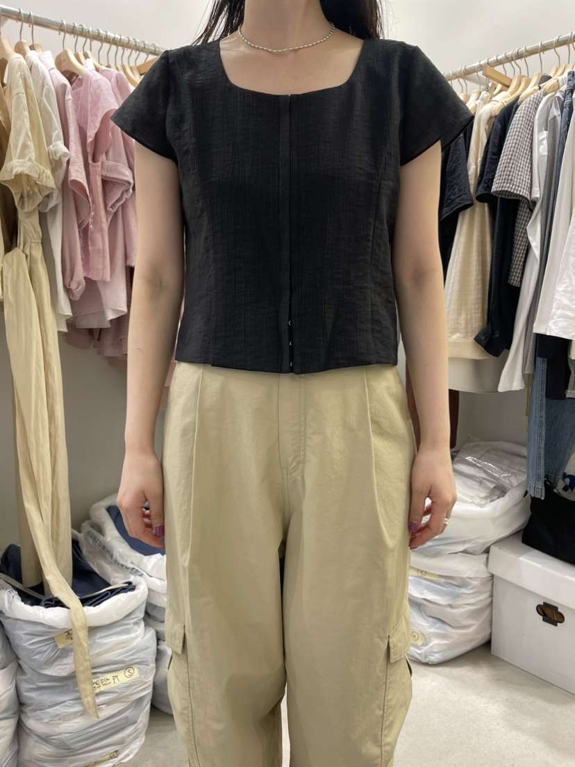 Sendtwo韓國直郵東大門實拍女裝新款推薦人氣24春夏襯衫蕾絲衫SENDTWO襯衫/蕾絲衫