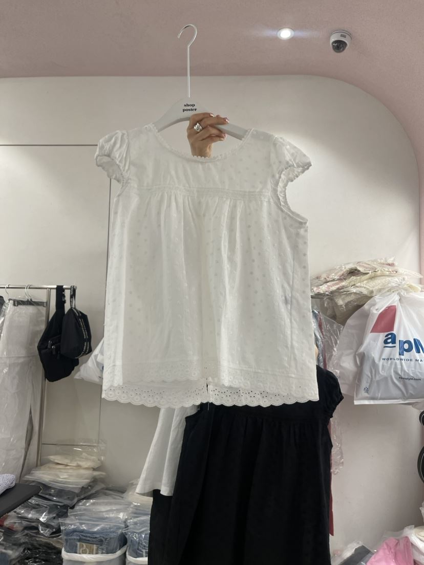 SHOP POSTER直郵韓國代購女裝新款人氣休閑時尚襯衫蕾絲衫SHOP_POSTER襯衫/蕾絲衫