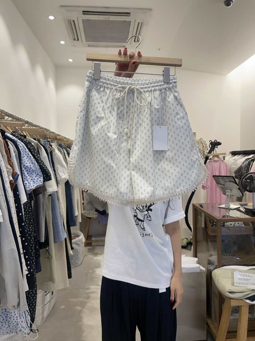 tan-COMO韓國直郵東大門實拍女裝新品熱賣人氣24春夏短褲tan-COMO短褲