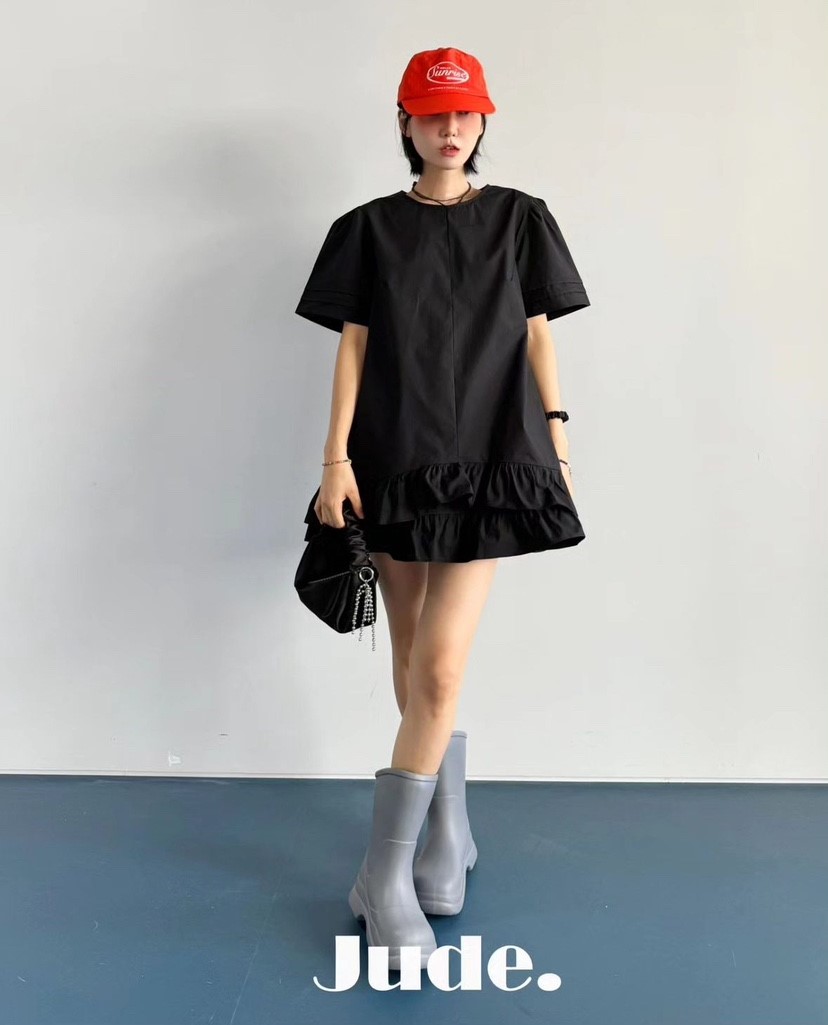 HEYJUDE韓國直郵東大門代購女裝新款人氣24春夏真品連衣裙HEYJUDE連衣裙