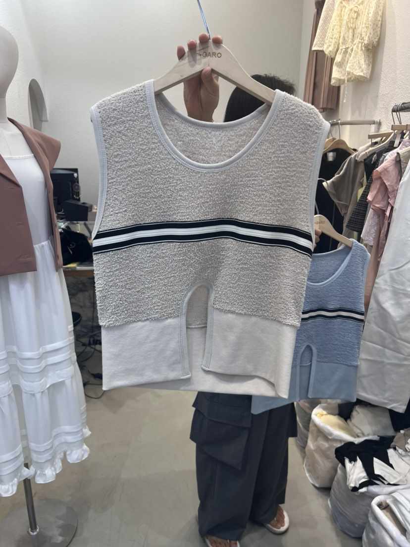 THE GARO韓國直郵東大門實拍女裝新品24春夏推薦吊帶背心HYPEARL吊帶/背心