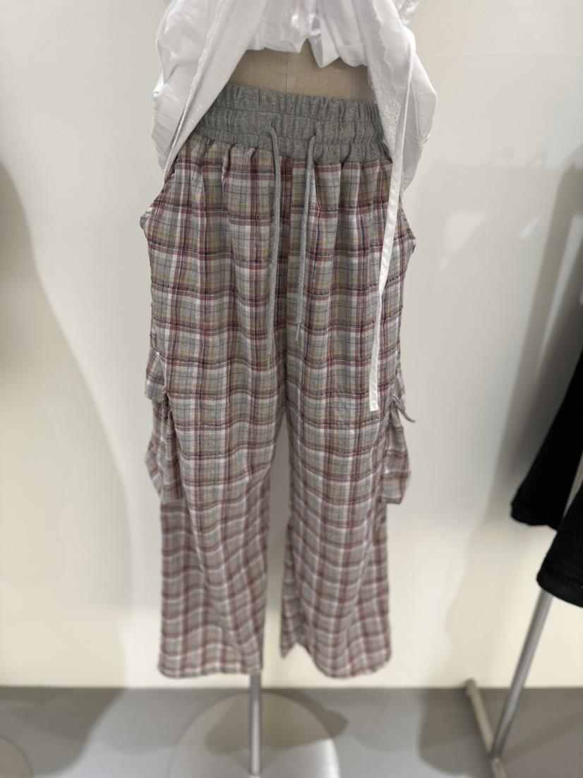 VAULT直郵韓國代購女裝新品熱賣真品職業推薦人氣休閑褲格紋VAULT休閑褲