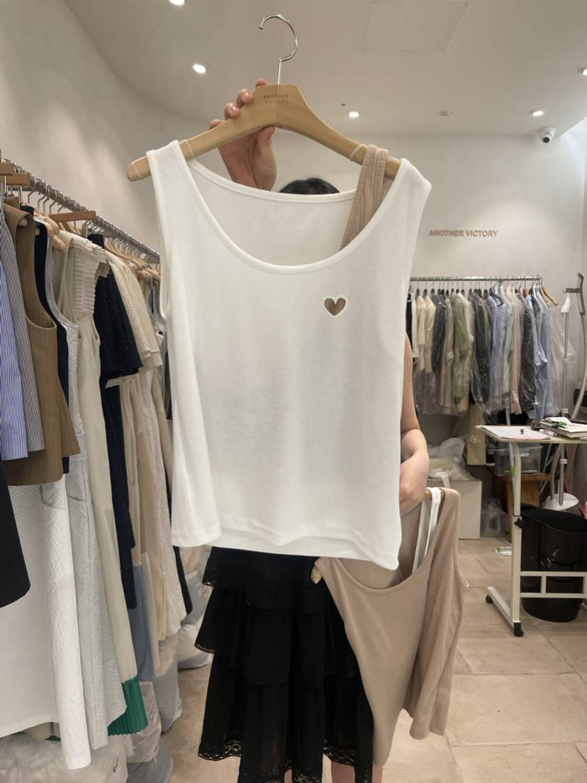 ANOTHER VICTORY韓國直郵女裝新品休閑人氣時尚熱賣吊帶背心PRIVIE吊帶/背心