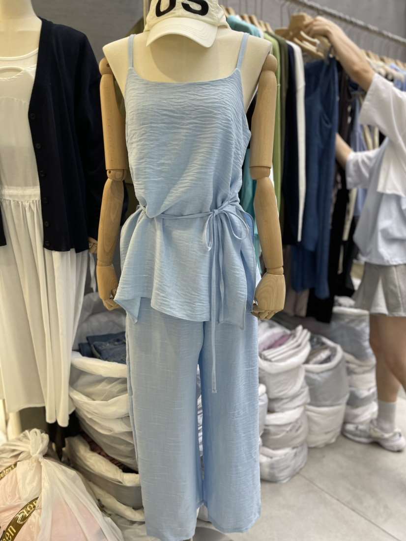 TOPQUEEN韓國直郵東大門實拍女裝新品休閑時尚熱賣真品套裝UOOV套裝