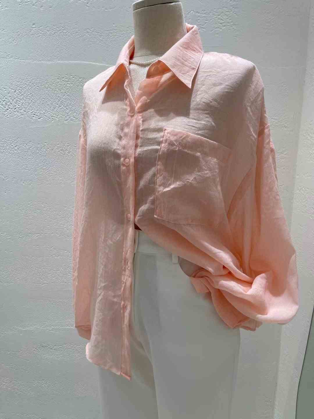 COZYHOUSE韓國直郵東大門代購女裝新品24春夏時尚襯衫蕾絲衫SOUL DRESS襯衫/蕾絲衫