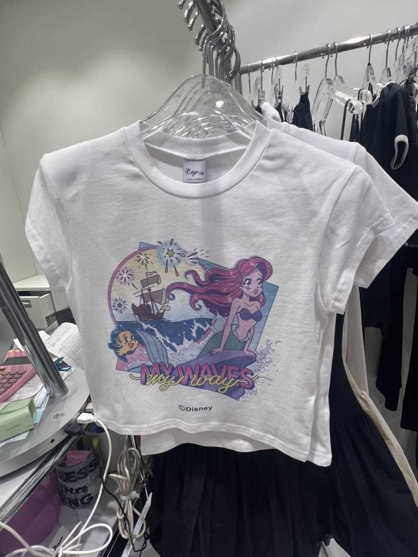 TOPDRESSING韓國直郵女士新品24春夏真品人氣職業推薦T恤THE BRUNCHT恤